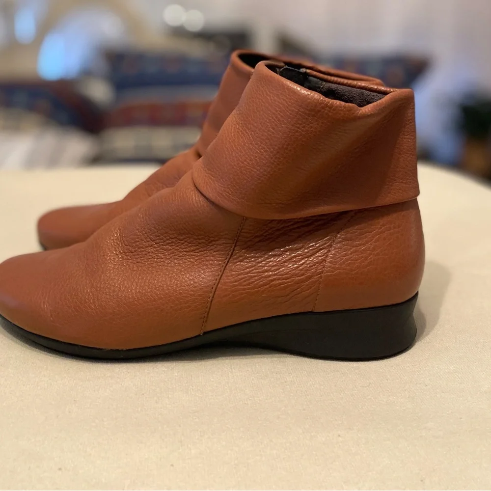 Elegant Tan Ankle Booties
